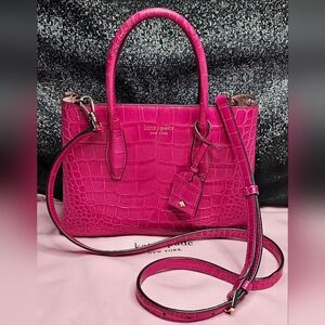 🎀 Kate Spade ♠️ Eva Small Crossbody Satchel +  Dustbag! 🐊✨️